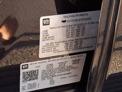 Certified 2026 GMC Sierra 1500 Elevation AWD/4WD image 28