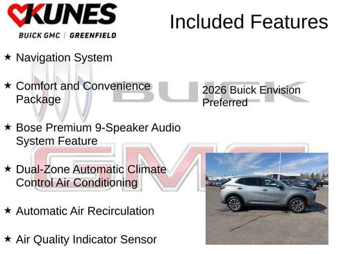 New 2026 Buick Envision Preferred AWD/4WD image 3
