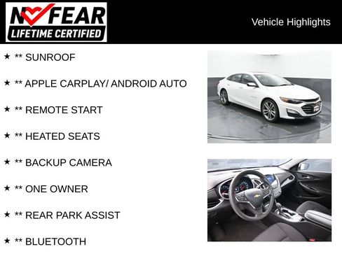 Used 2023 Chevrolet Malibu LT w/ Driver Confidence Package FWD image 2
