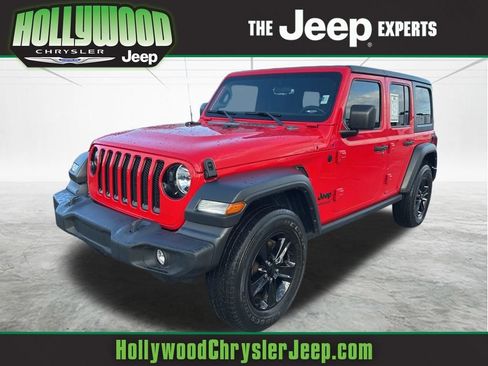 Used 2022 Jeep Wrangler Unlimited Sport image 1