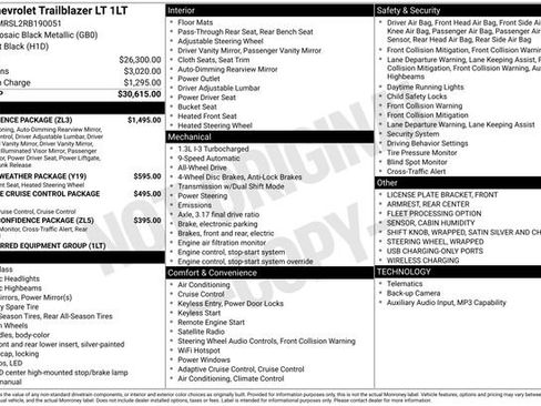 Used 2024 Chevrolet TrailBlazer LT w/ Convenience Package image 30