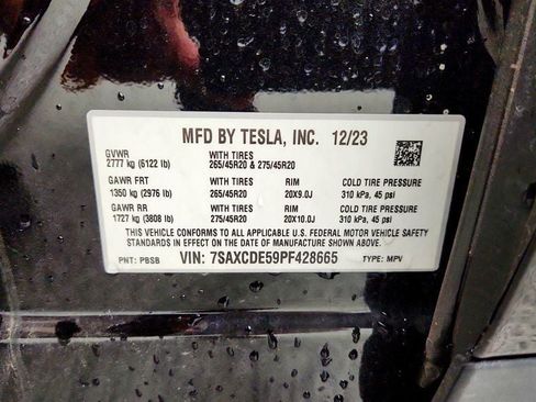 Used 2023 Tesla Model X AWD/4WD image 25
