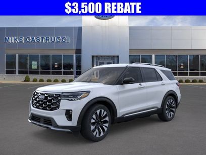 New 2026 Ford Explorer Platinum