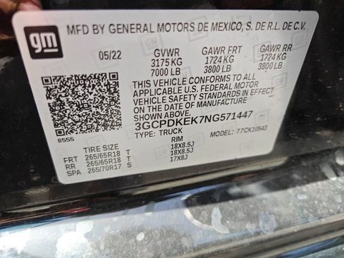 Used 2022 Chevrolet Silverado 1500 LT AWD/4WD image 11
