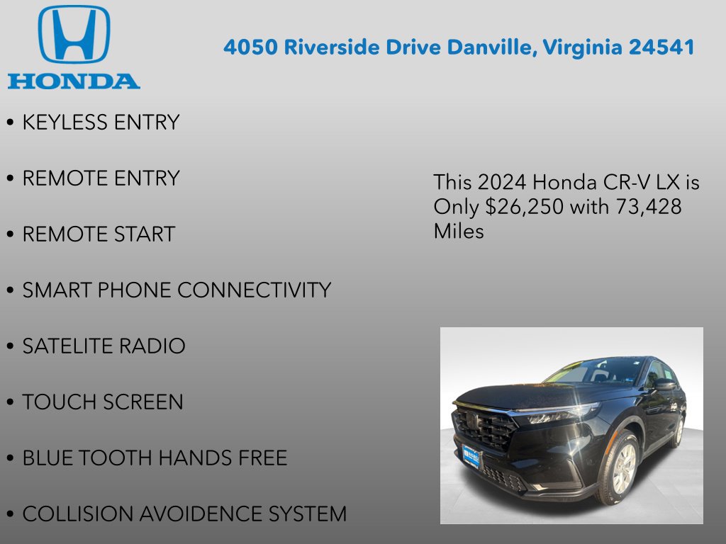 Used 2024 Honda CR-V LX image 7