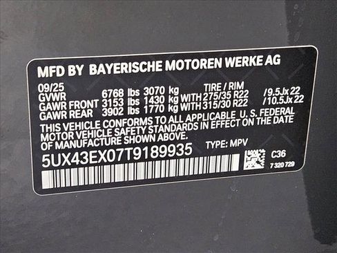 New 2026 BMW X6 M60i image 17