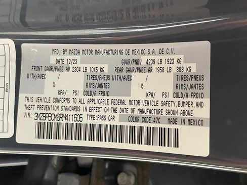 Used 2024 MAZDA MAZDA3 s image 26