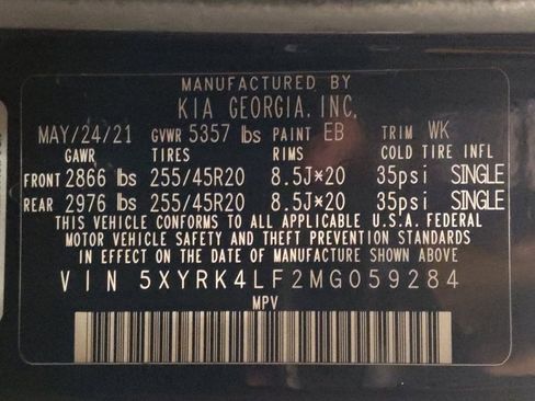 Used 2021 Kia Sorento SX image 33