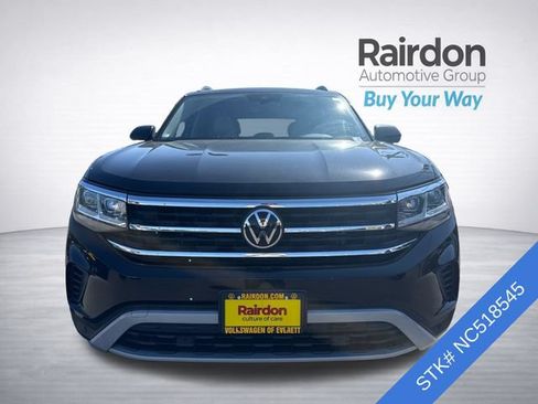 Used 2022 Volkswagen Atlas SEL AWD/4WD image 2