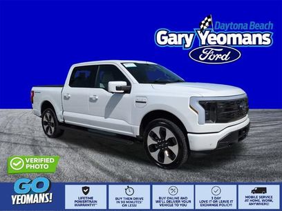 Certified 2023 Ford F150 Lightning Platinum