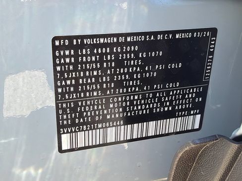 New 2026 Volkswagen Taos SE AWD/4WD image 31