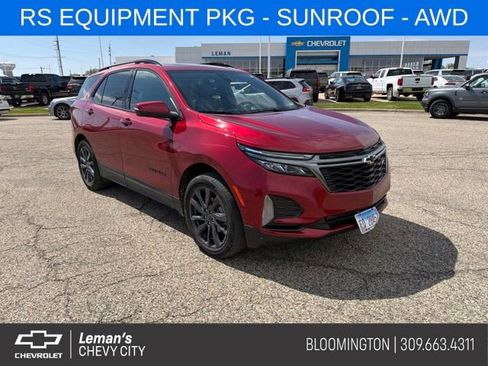 Used 2022 Chevrolet Equinox RS w/ RS Leather Package AWD/4WD image 1