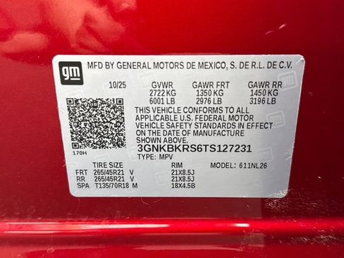 Used 2026 Chevrolet Blazer RS w/ Driver Confidence II Package AWD/4WD image 31