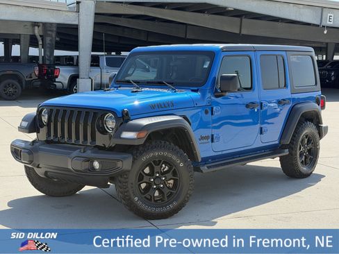 Used 2021 Jeep Wrangler Unlimited Sport AWD/4WD image 1