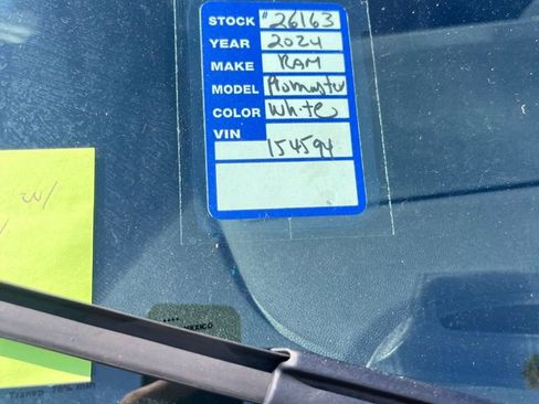 Used 2024 RAM ProMaster 2500 w/ Safety Group image 21