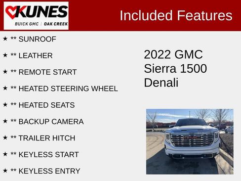 Used 2022 GMC Sierra 1500 Denali image 2