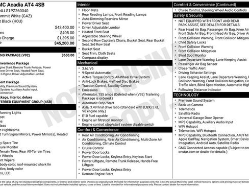 Certified 2023 GMC Acadia AT4 w/ Trailering Package AWD/4WD image 6