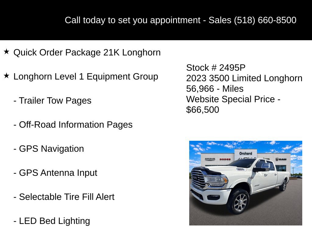 Used 2023 RAM 3500 Limited AWD/4WD image 5
