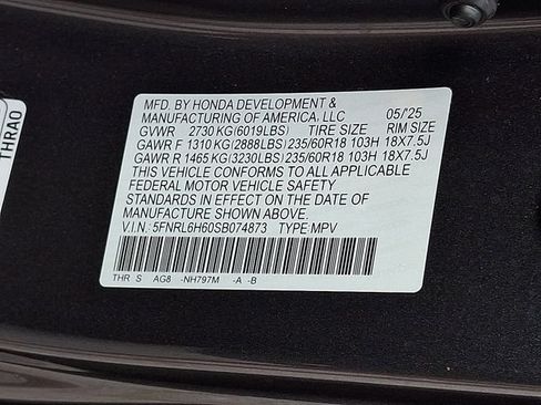 Used 2025 Honda Odyssey EX-L image 28