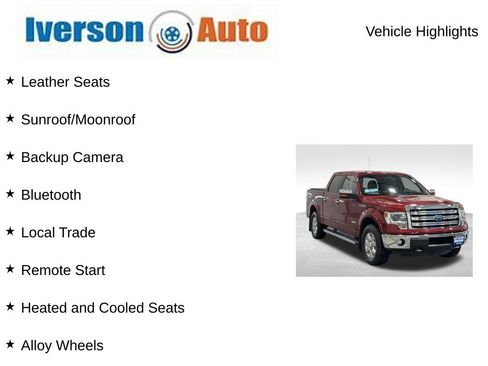 Used 2013 Ford F150 Lariat w/ Luxury Equipment Group image 2