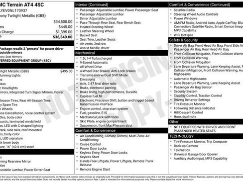 Used 2022 GMC Terrain AT4 AWD/4WD image 2