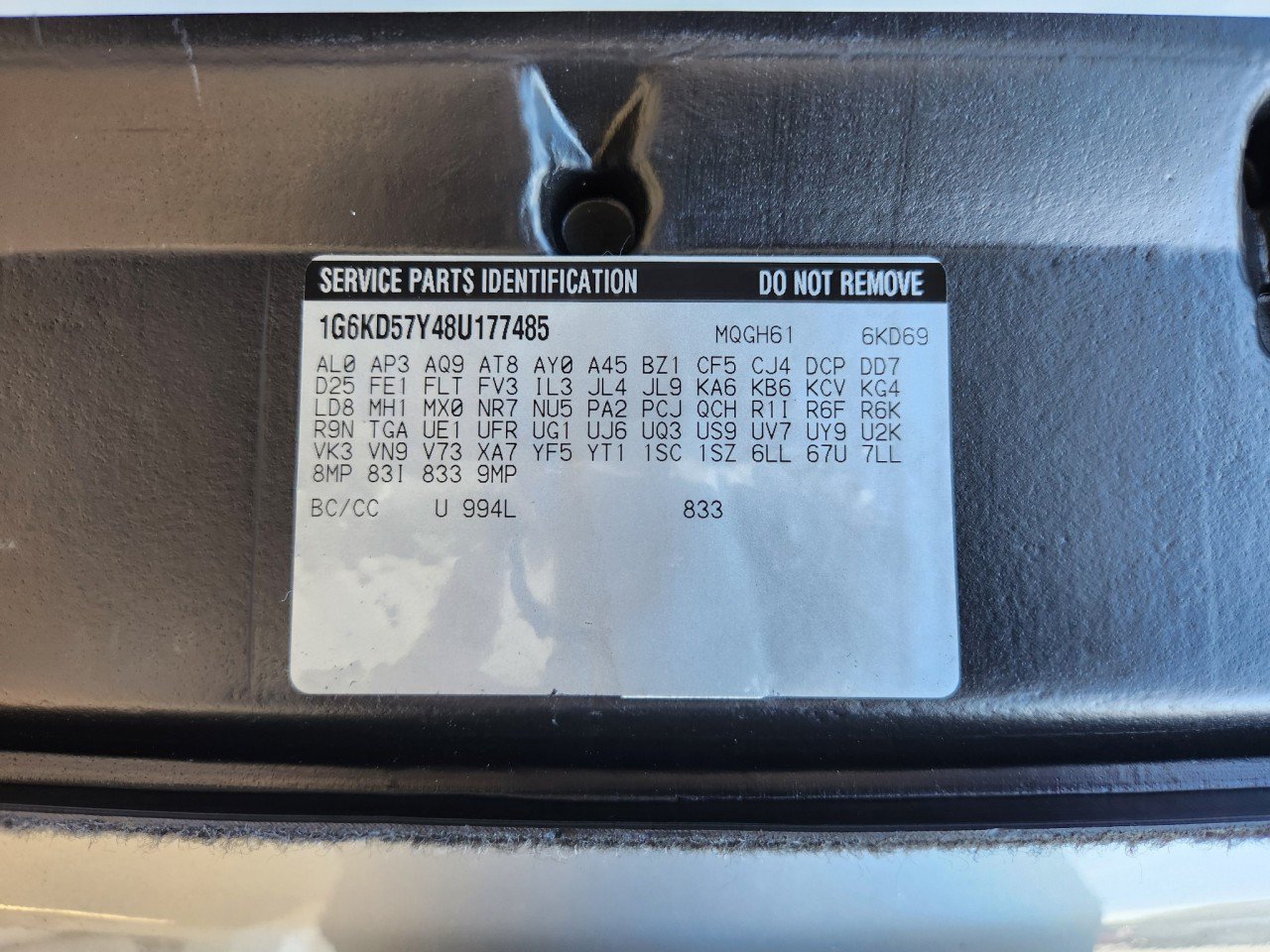 Used 2008 Cadillac DTS w/ Sun And Sound Package FWD image 25