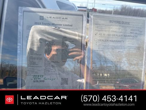 Used 2019 Toyota 4Runner Limited image 26