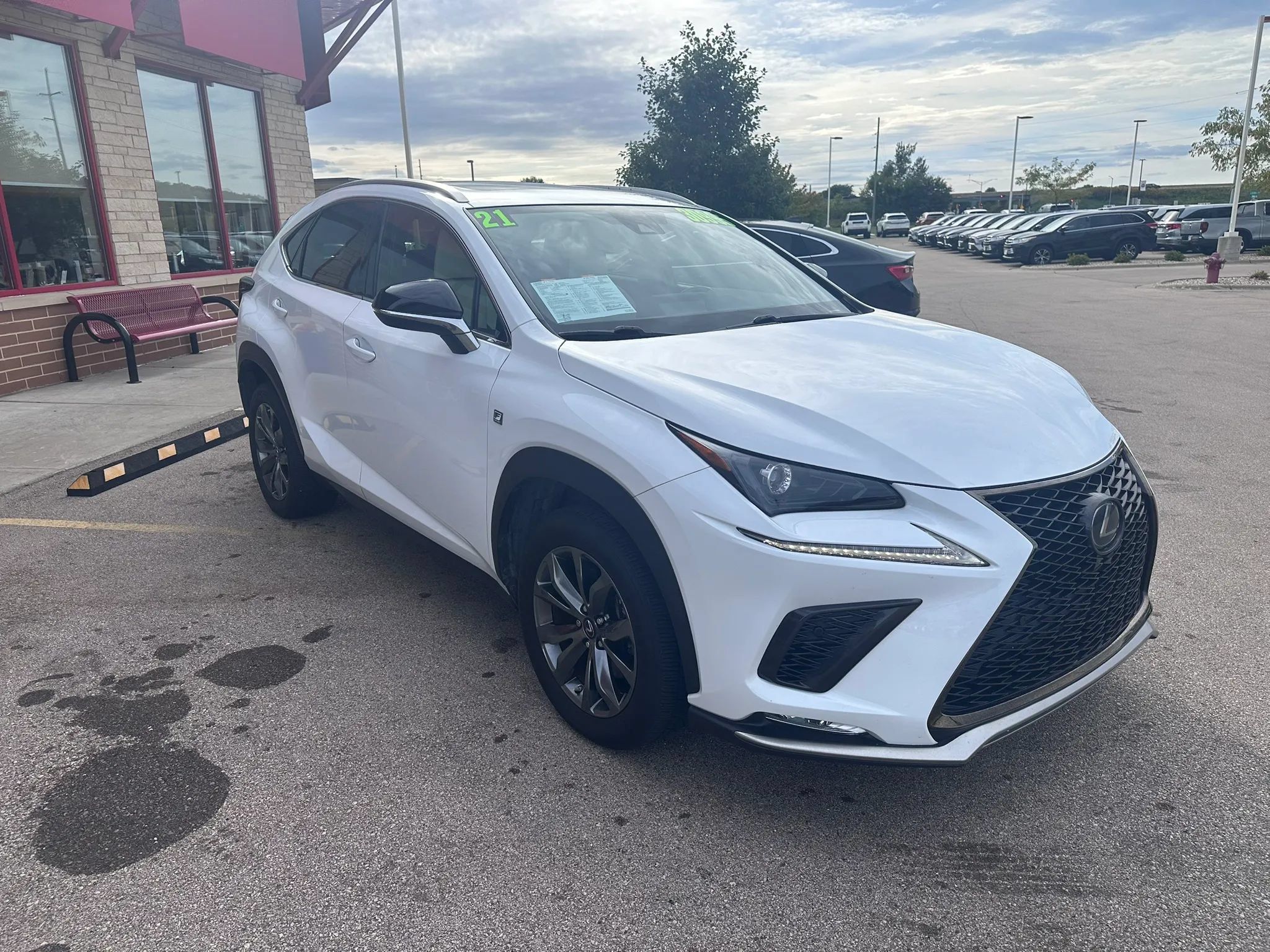 Used 2021 Lexus NX 300 F Sport w/ F Sport Premium Package FWD image 3