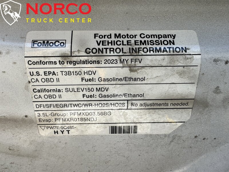 Used 2023 Ford Transit 350 148 High Roof Extended w/ Fleet Safety Package RWD image 26