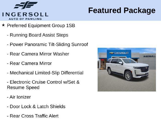 Used 2021 Cadillac Escalade Premium Luxury w/ LPO, Illumination Package AWD/4WD image 15