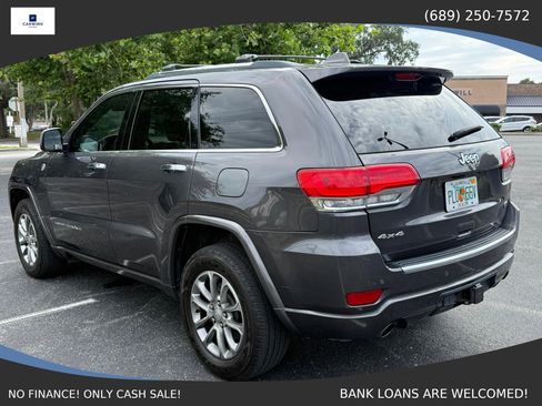 Used 2016 Jeep Grand Cherokee Overland w/ Advanced Technology Group AWD/4WD image 7