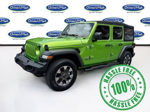 Used 2018 Jeep Wrangler Unlimited Sport S AWD/4WD image 3