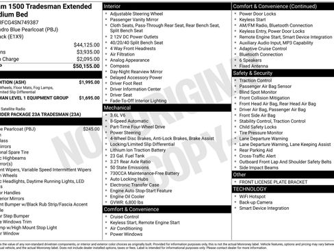 New 2025 RAM 1500 Tradesman w/ Night Edition image 26