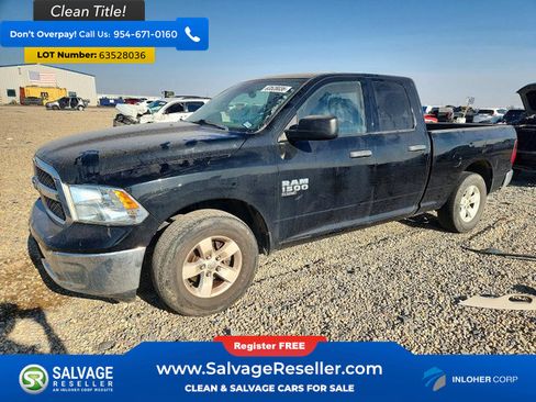 Used 2019 RAM 1500 Tradesman w/ Chrome Plus Package RWD image 1