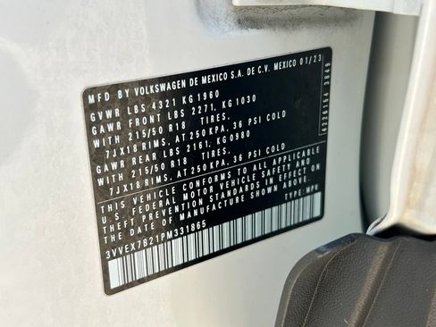 Certified 2023 Volkswagen Taos SE w/ Panoramic Sunroof Package FWD image 48