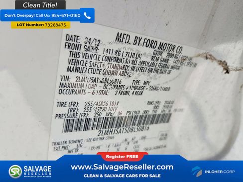 Used 2013 Lincoln MKT 4dr Sport image 16