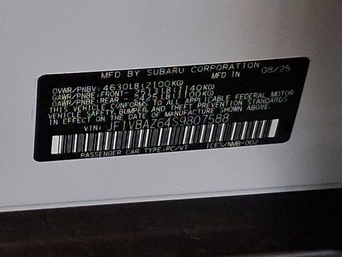 New 2025 Subaru WRX tS image 15