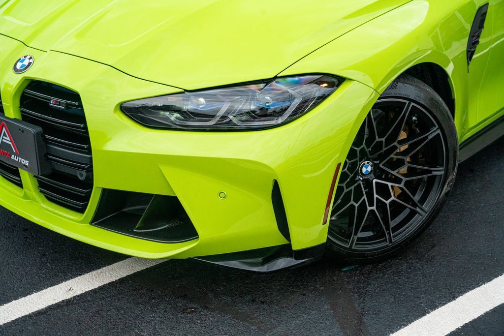 Used 2021 BMW M3 Competition w/ M Carbon Exterior Package RWD image 3