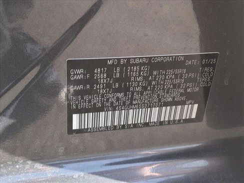 Certified 2025 Subaru Crosstrek 2.5i Limited w/ Popular Package #4A image 25