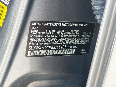 Used 2017 BMW X3 xDrive35i AWD/4WD image 43