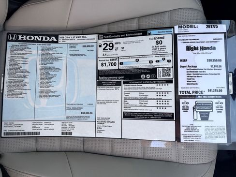 New 2026 Honda CR-V EX-L image 19