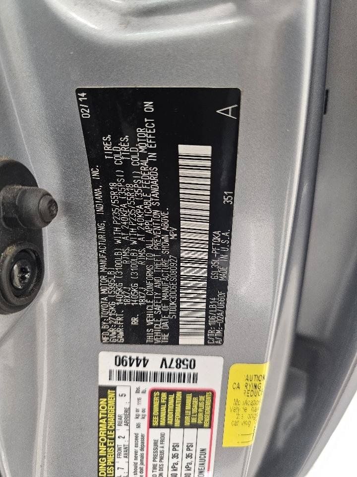 Used 2014 Toyota Sienna XLE AWD/4WD image 32