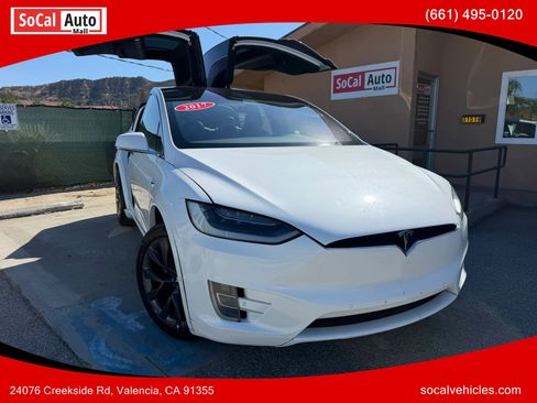 Used 2017 Tesla Model X 75D AWD/4WD image 1