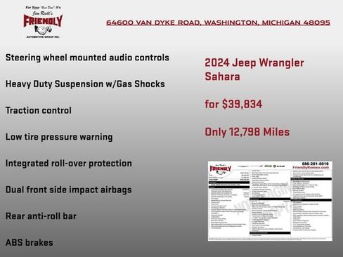 Used 2024 Jeep Wrangler Sahara image 5