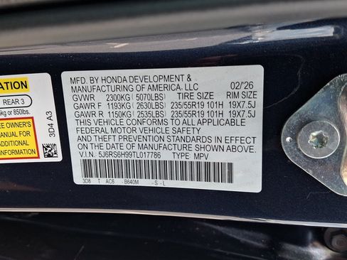 Certified 2026 Honda CR-V Sport Touring image 31