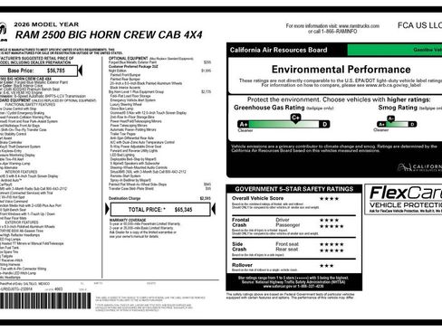 Used 2026 RAM 2500 Big Horn AWD/4WD image 2