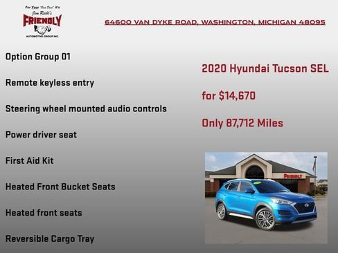 Used 2020 Hyundai Tucson SEL image 5