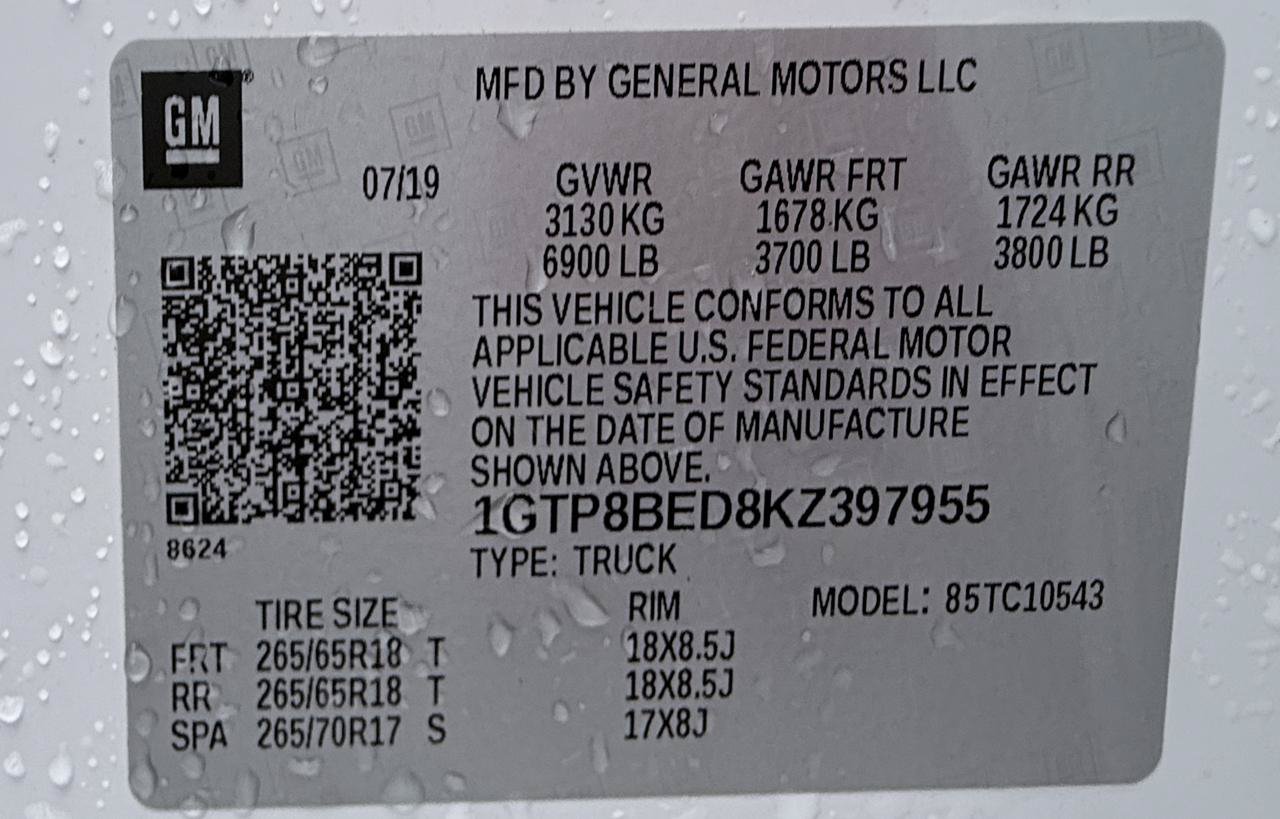 Used 2019 GMC Sierra 1500 SLE w/ SLE Value Package RWD image 18
