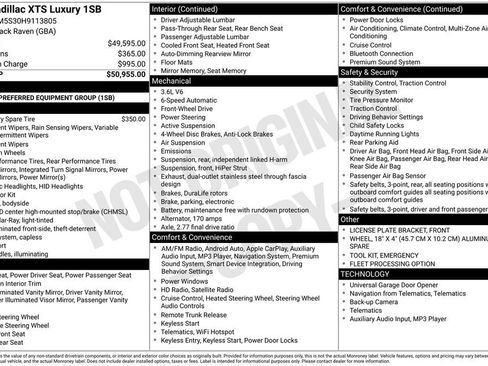 Used 2017 Cadillac XTS Luxury image 4