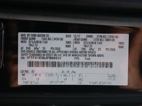 Used 2018 Ford F150 XLT w/ Equipment Group 302A Luxury AWD/4WD image 27